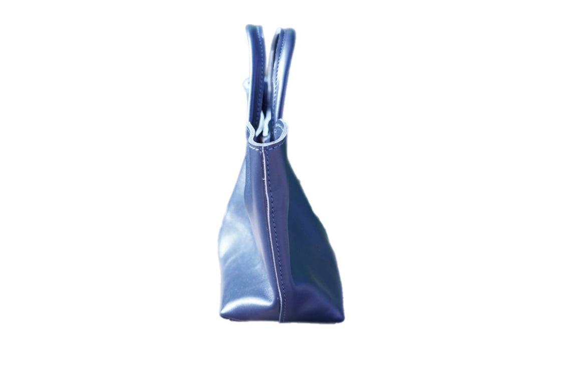 Pirogue Mini Crossbody - Navy Blue